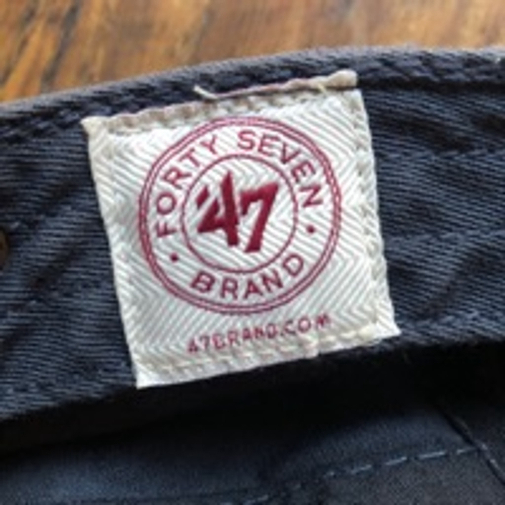 angels 47 Brand Baseball Cap Adjustable Red Gray - Picture 6 of 6